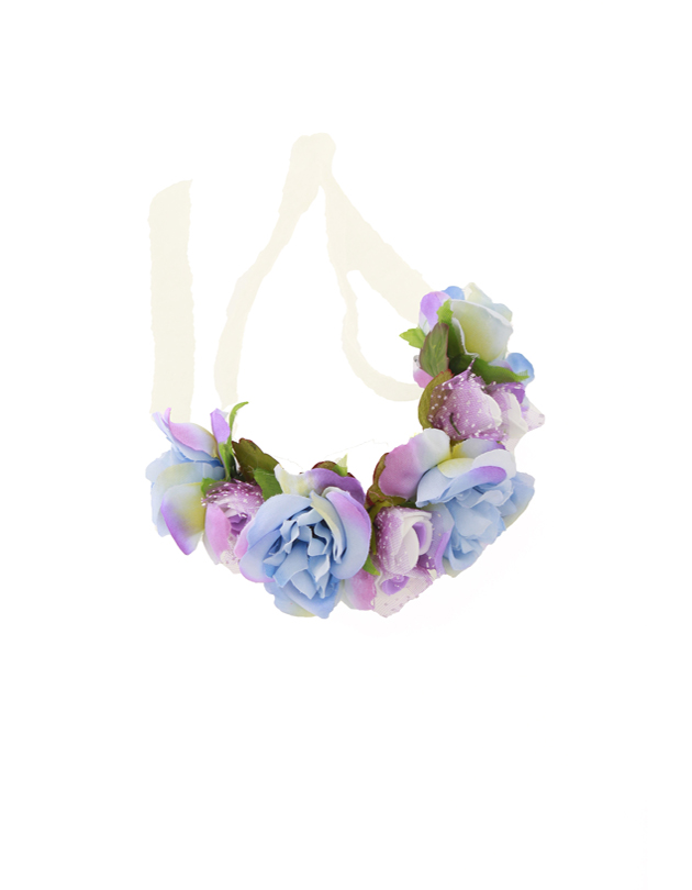 Leah  Bridesmaid Corsage in Blue